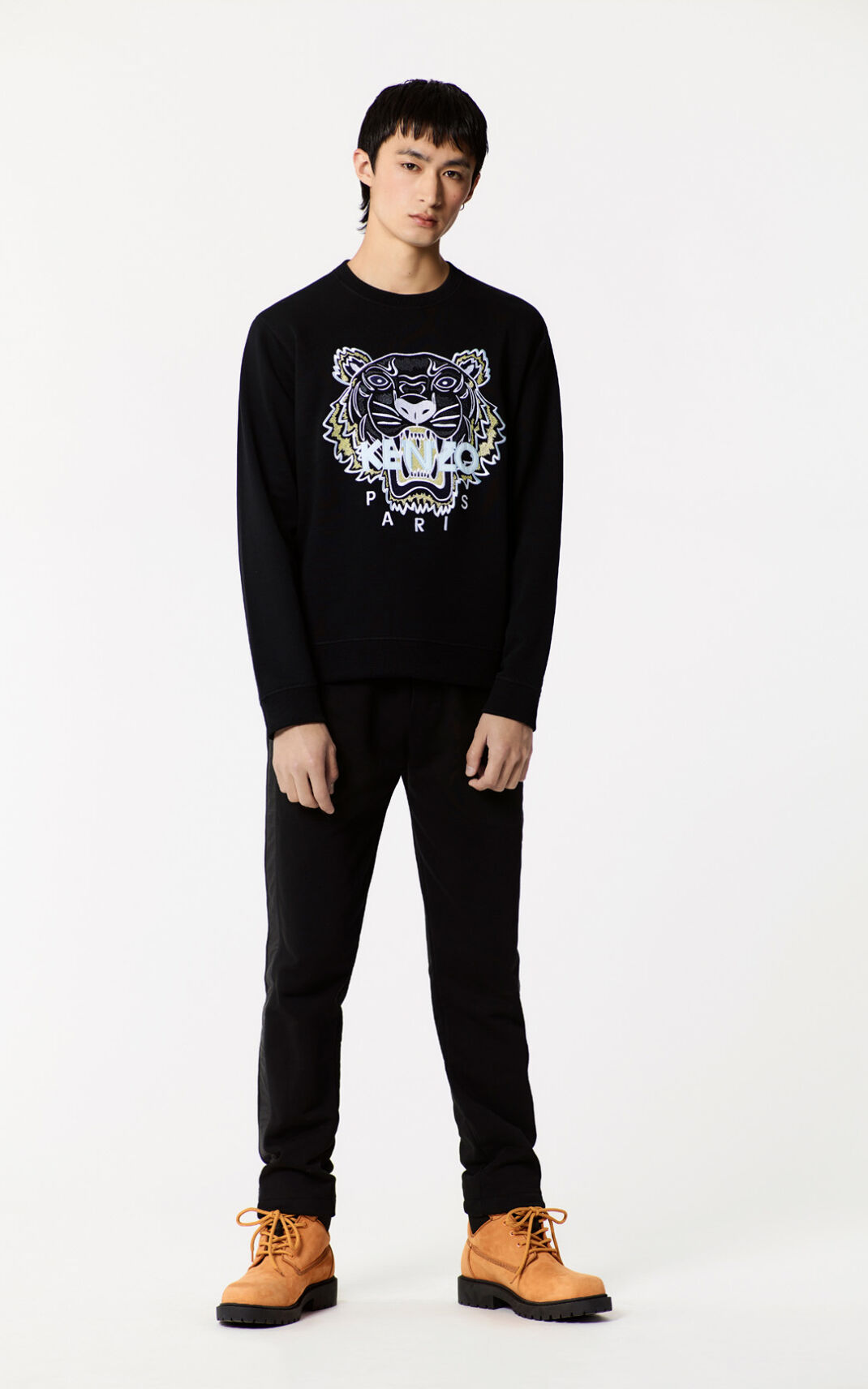 Kenzo Tiger Sweatshirt Herre - Sort DK-464849